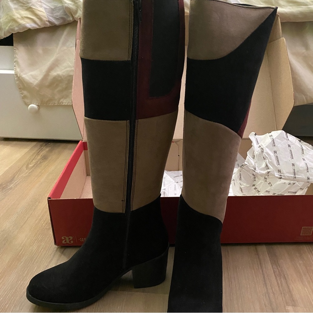 Andrea Multi Color Boots - Picture 3 of 8